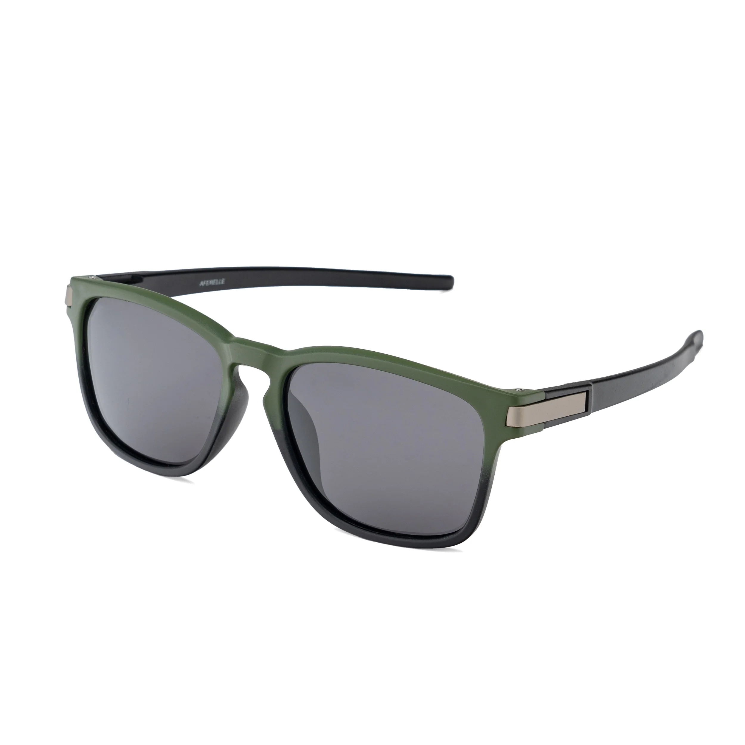 THE PRODUCER |Unisex Polarized Matt  Army Green TAC 100 %UV400 Sunglasses - Image 3