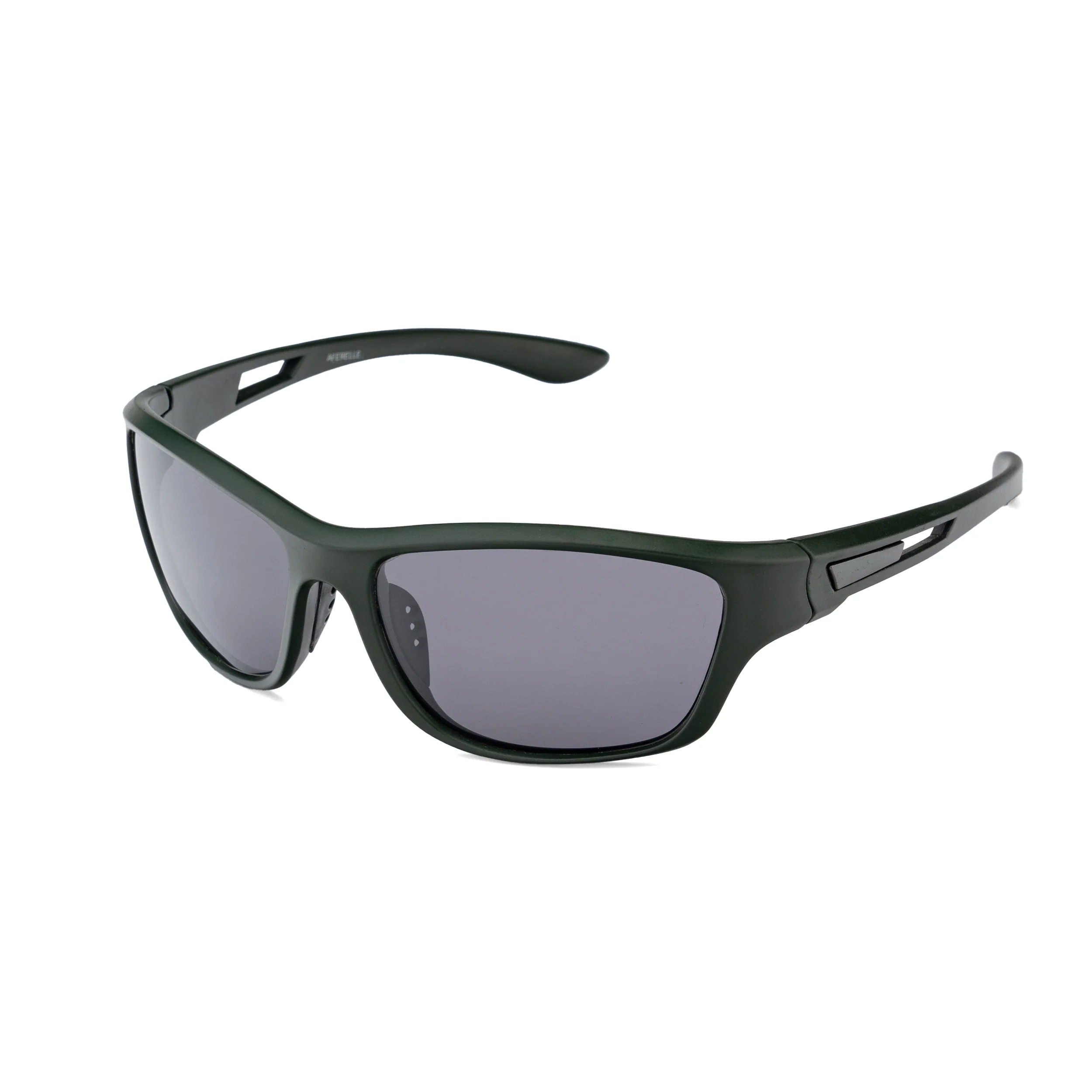 THE SKYLINE  Wrap Around Olive  Bike Car Riding Polarized Sunglasses TAC 100 % UV Protection | Matt Olive Green | Medium - Image 4