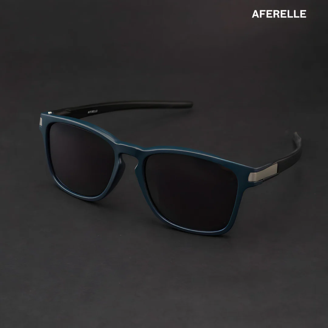 THE PRODUCER | Polarized Classic Blue Black Unisex UV400 HD Polarized Pro Sunglasses  For Biking Running Sports Adventure - Image 3