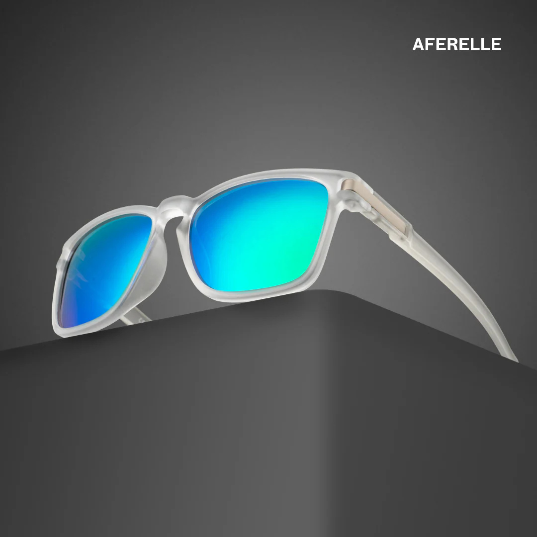 THE PRODUCER | Crystal Green  Unisex UV400 HD  Pro Sunglasses For Biking Running Sports Adventure