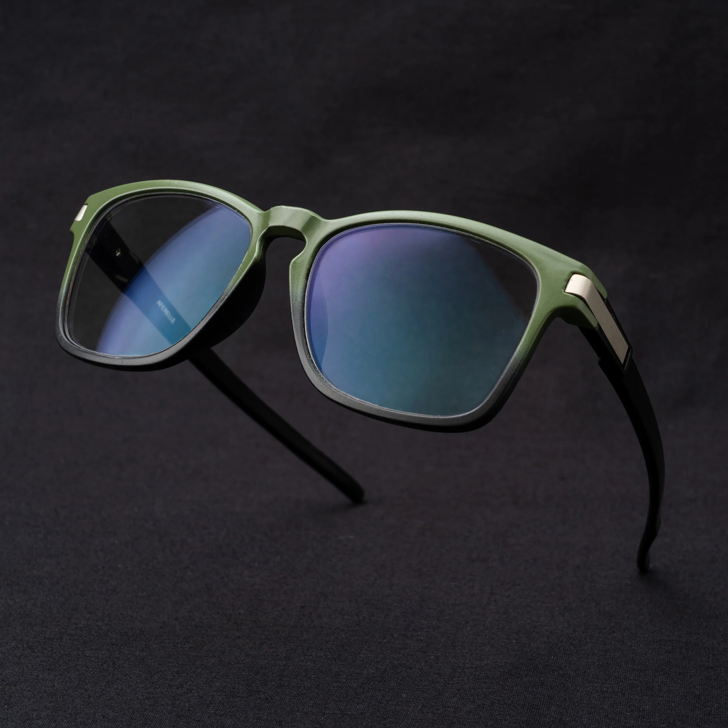 Retro Army green frame square - Image 2