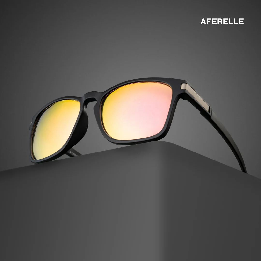 THE PRODUCER | Black Pink Unisex UV400 HD Pro Sunglasses For Biking Running Sports Adventure