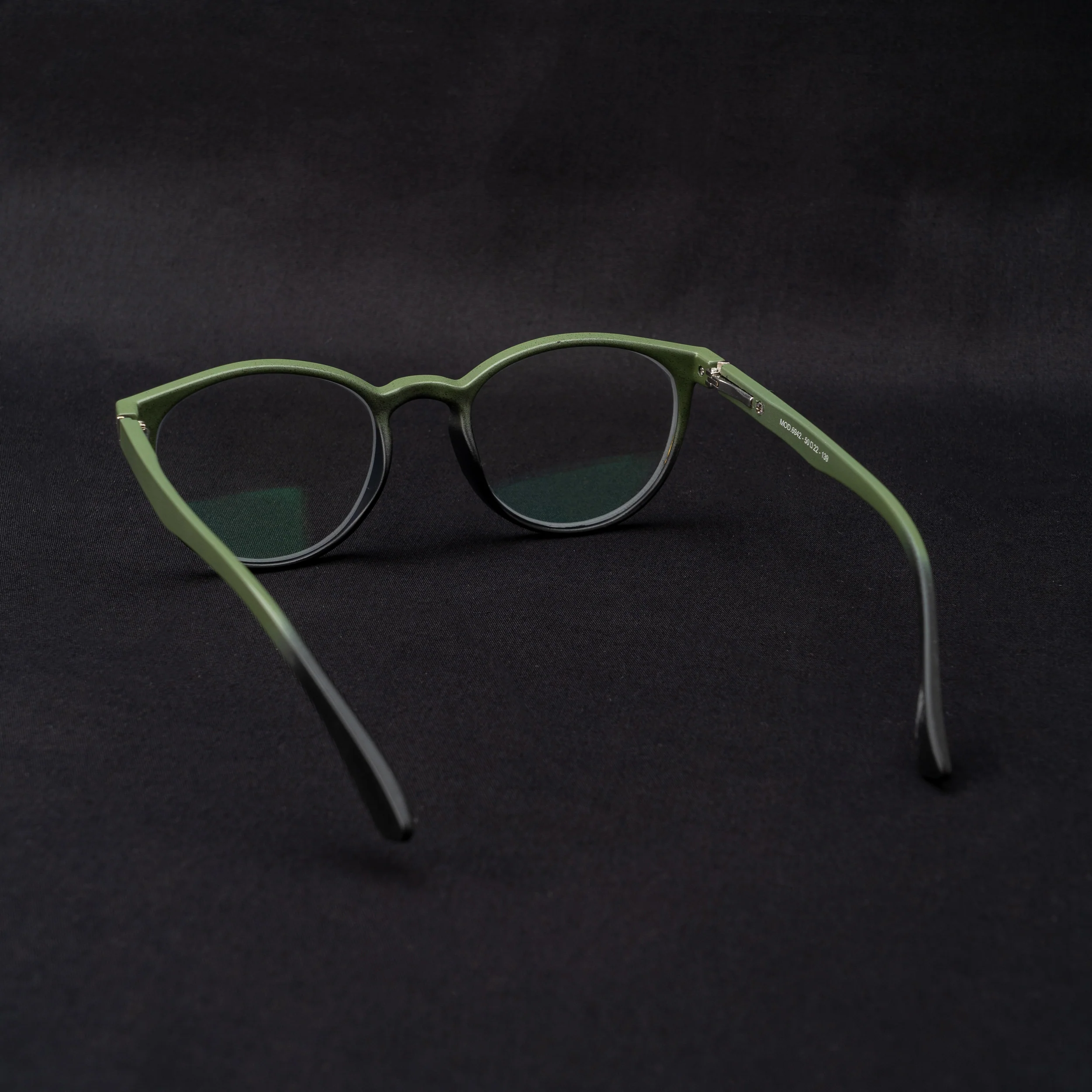 Round Army green screen glass - Image 4