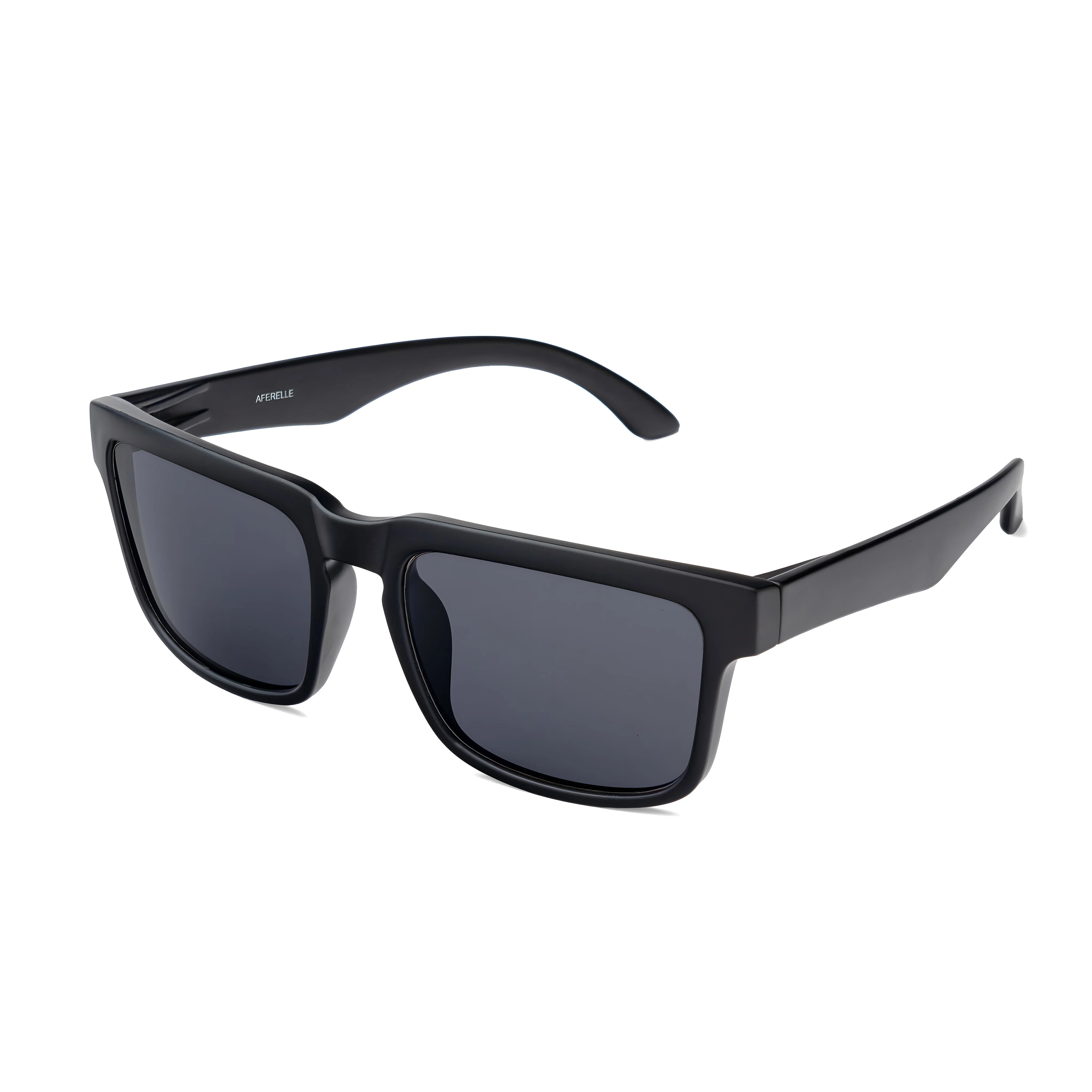 THE CHALLENGER Matt  Black UV400 Polarized Sunglasses - Image 4