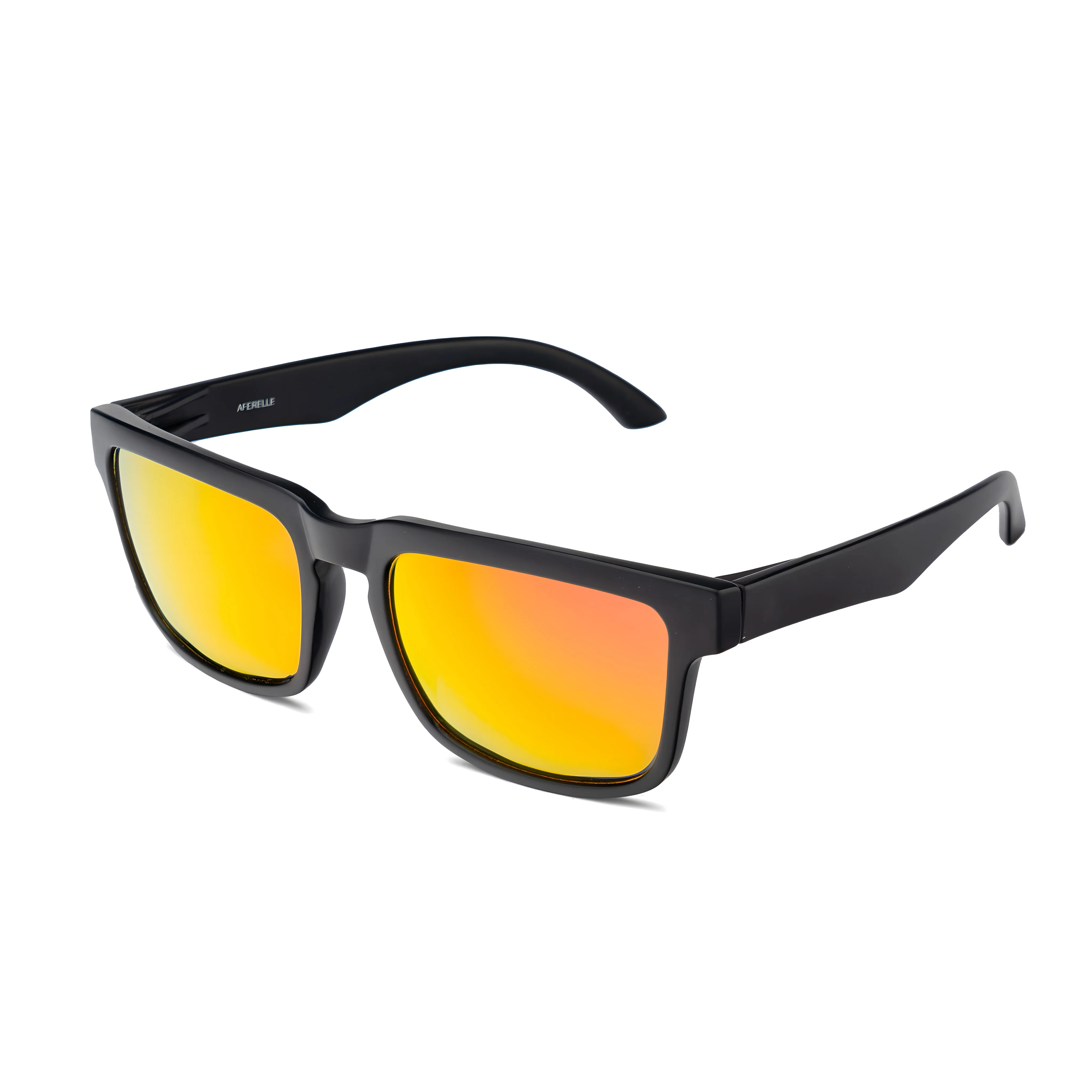 THE CHALLENGER Black Orange  UV400 Polarized Sunglasses - Image 3