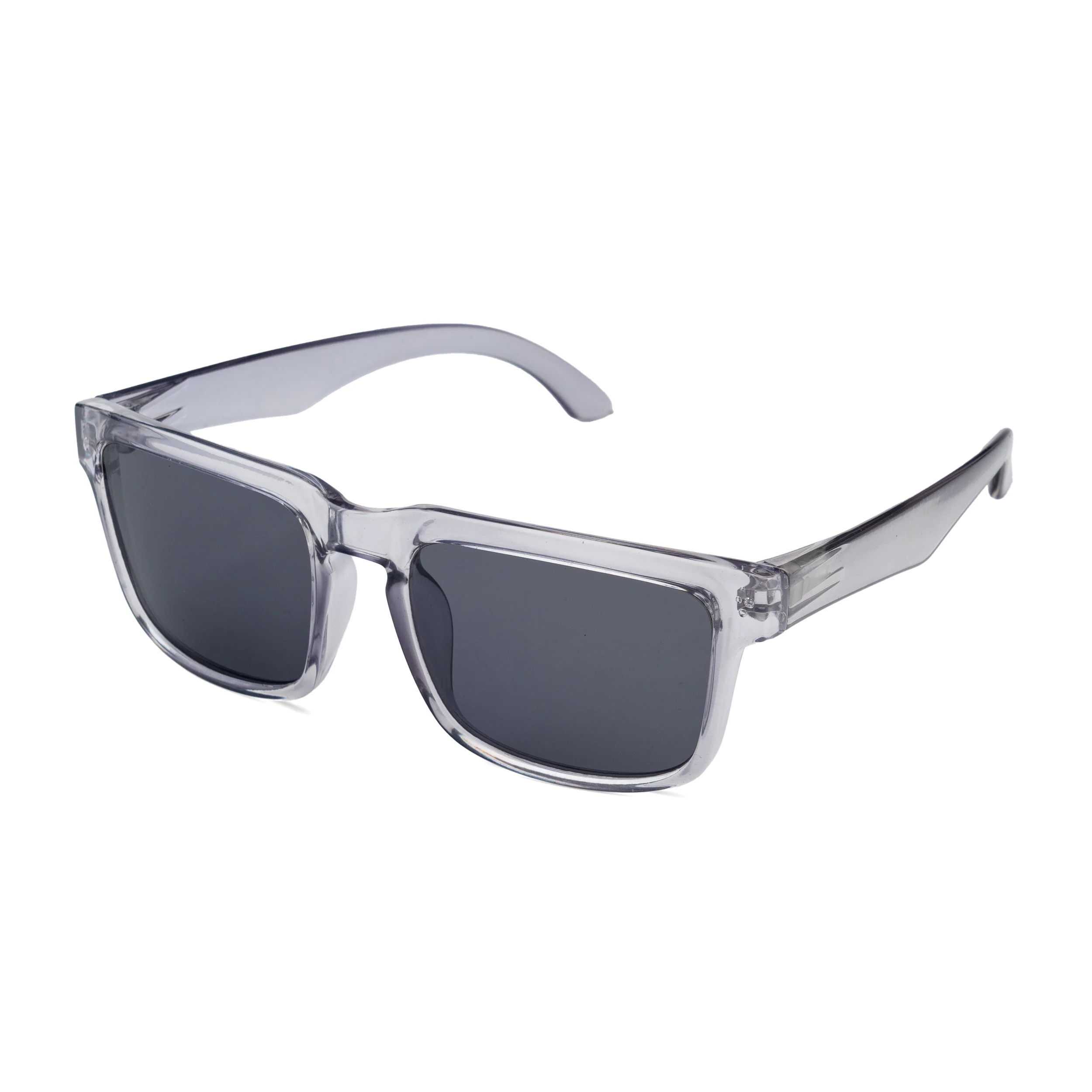 THE CHALLENGER Glossy Grey Black UV400 Polarized Sunglasses - Image 3